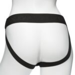 Страпон унісекс Doc Johnson Body Extensions – Be Aroused, вібрація, пульт керування, порожня насадка - Зображення 6
