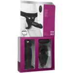 Страпон унісекс Doc Johnson Body Extensions – Be Risque, вібрація, пульт керування, порожня насадка - Зображення 8