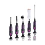 Набір адаптерів для секс-машин Hismith Luxury Kit - KlicLok System Set - Зображення 2