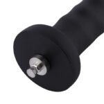 Силіконовий фалоімітатор для секс-машин Hismith 7.1″ Anal Dildo Black, система KlicLok - Зображення 4