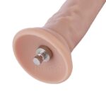 Реалістичний фалоімітатор для секс-машин Hismith 7.5″ Flexible Silicone Dildo, система KlicLok - Зображення 7