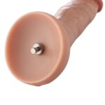 Гіперреалістичний фалоімітатор для секс-машин Hismith Hyper Realistic Silicone Dildo, KlicLok - Зображення 7