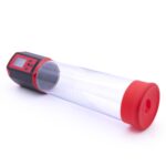 Автоматична вакуумна помпа Men Powerup Passion Pump Red, LED-табло, перезаряджувана, 8 режимів - Зображення 2
