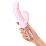 Подвійний пульсатор-кролик Love To Love SASSY BUNNY - BABY PINK - Зображення 7