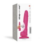 Реалістичний фалоімітатор Strap-On-Me Sliding Skin Realistic Dildo Fuchsia S, ефект рухливої шкіри - Зображення 7