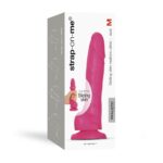 Реалістичний фалоімітатор Strap-On-Me Sliding Skin Realistic Dildo Fuchsia M, ефект рухливої шкіри - Зображення 7