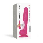 Реалістичний фалоімітатор Strap-On-Me Sliding Skin Realistic Dildo Fuchsia L, ефект рухливої шкіри - Зображення 7