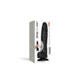 Реалістичний фалоімітатор Strap-On-Me Sliding Skin Realistic Dildo Black XXL, ефект рухливої шкіри - Зображення 8