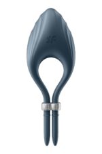 Ерекційне віброкільце-ласо Satisfyer Duelist Dark Blue, 10 режимів, потужний мотор - Зображення 2