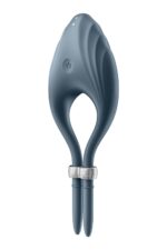 Ерекційне віброкільце-ласо Satisfyer Duelist Dark Blue, 10 режимів, потужний мотор - Зображення 4