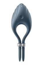 Ерекційне віброкільце-ласо Satisfyer Duelist Dark Blue, 10 режимів, потужний мотор - Зображення 3