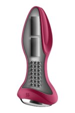 Анальна смарт вібропробка із перлинним масажем Satisfyer Rotator Plug 2+ Violet - Зображення 3