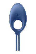 Ерекційне віброкільце-ласо Satisfyer Swordsman Blue, міцна фіксація, 10 режимів, потужний мотор - Зображення 5