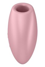Вакуумний стимулятор-серце з вібрацією Satisfyer Cutie Heart Light Red - Зображення 3
