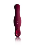 Універсальний sit-on-top вібратор Rocks Off Ruby Glow Blush, пульт ДК - Зображення 3
