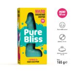 Крафтове мило-член із присоскою Pure Bliss MINI Turquoise, натуральне - Зображення 6