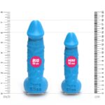 Крафтове мило-член із присоскою Pure Bliss BIG Blue, натуральне - Зображення 5