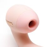 Вакуумний вібратор KISTOY Tina Mini Light Pink, вагінально-кліторальний - Зображення 5