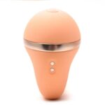 Вакуумний вібратор KISTOY Tina Mini Orange, вагінально-кліторальний - Зображення 6