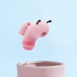Вакуумний стимулятор із мікрострумами CuteVibe Beebe Pink, на палець - Зображення 6