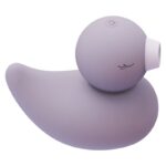 Вакуумний вібратор-качечка CuteVibe Ducky Grey - Зображення 3