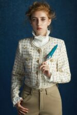 Вишуканий вібратор Knight Jenay FLOWERS & SWORD, маска, стрічка та лубрикант у комплекті - Зображення 9