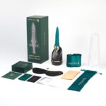 Вишуканий вібратор Knight Jenay FLOWERS & SWORD, маска, стрічка та лубрикант у комплекті - Зображення 4