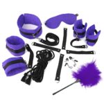 BDSM-набір Art of Sex – Soft Touch BDSM Set, фіолетовий, 9 предметів - Зображення 4