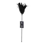 Лоскітка з пером півня Art of Sex – Feather Paddle, чорна - Зображення 3