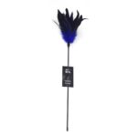 Лоскітка з пером півня Art of Sex – Feather Paddle, синя - Зображення 3