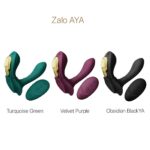 Смарт-вібратор у трусики Zalo - AYA Turquoise Green, насадка та пульт ДК - Зображення 8