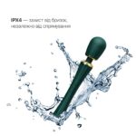 Вібромасажер з насадками Zalo — Kyro Wand Turquoise Green - Зображення 5