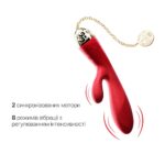 Смартвібратор-кролик Zalo — Rosalie Bright Red - Зображення 6