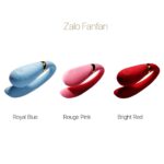 Смартвібратор для пар Zalo — Fanfan Royal Blue - Зображення 9