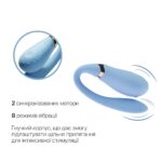 Смартвібратор для пар Zalo — Fanfan Royal Blue - Зображення 5
