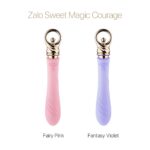 Вібратор для точки G із підігрівом Zalo Sweet Magic - Courage Fairy Pink - Зображення 8