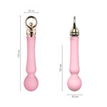Вібромасажер із підігрівом Zalo Sweet Magic - Confidence Wand Fairy Pink - Зображення 2
