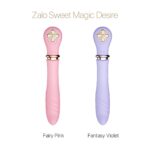 Пульсатор із підігрівом Zalo Sweet Magic - Desire Fairy Pink, турбо режим - Зображення 8