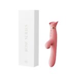 Вібратор з підігрівом та вакуумною стимуляцією клітора Zalo - ROSE Vibrator Strawberry Pink - Зображення 9