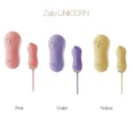 Набір 2в1 Zalo — UNICORN Violet, віброяйце + вакуумний стимулятор - Зображення 8