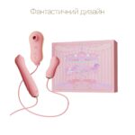 Набір 3в1 Zalo – UNICORN Set Pink, віброяйце, пульсатор, вакуумний стимулятор - Зображення 3