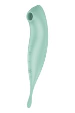 Смарт-вібратор для клітора з вакуумною стимуляцією Satisfyer Twirling Pro+ Mint - Зображення 2