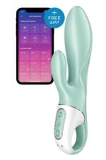 Смарт вібратор-кролик Satisfyer Air Pump Bunny 5+, надувається - Зображення 8