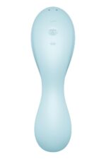Вакуумний смарт-стимулятор із вібрацією Satisfyer Curvy Trinity 5 (Blue), керування зі смартфона - Зображення 6