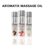 Натуральна масажна олія JO Aromatix Massage Oil Strawberry 120 мл - Зображення 5