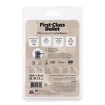 Віброкуля PowerBullet First-Class Bullet 2.5″ з Key Chain Pouch, Gun Metal, 9 режимів вібрації - Зображення 7