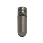 Віброкуля PowerBullet First-Class Bullet 2.5″ з Key Chain Pouch, Gun Metal, 9 режимів вібрації - Зображення 4