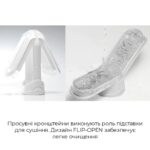 Мастурбатор Tenga Flip Zero White, змінна інтенсивність стимуляції, розкладний - Зображення 6