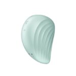 Вакуумний кліторальний стимулятор із вібрацією Satisfyer Pearl Diver Mint - Зображення 4