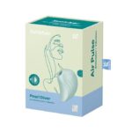 Вакуумний кліторальний стимулятор із вібрацією Satisfyer Pearl Diver Mint - Зображення 5
